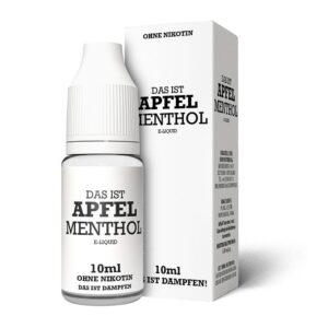 Apfel Menthol Liquid Das ist Dampfen Das ist Dampfen